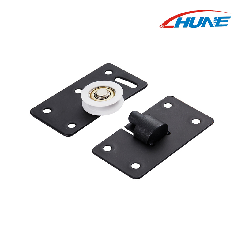 Kledingkastbeslag Meubilairkast Verstelbare schuifdeurrol Nylon schuifrol