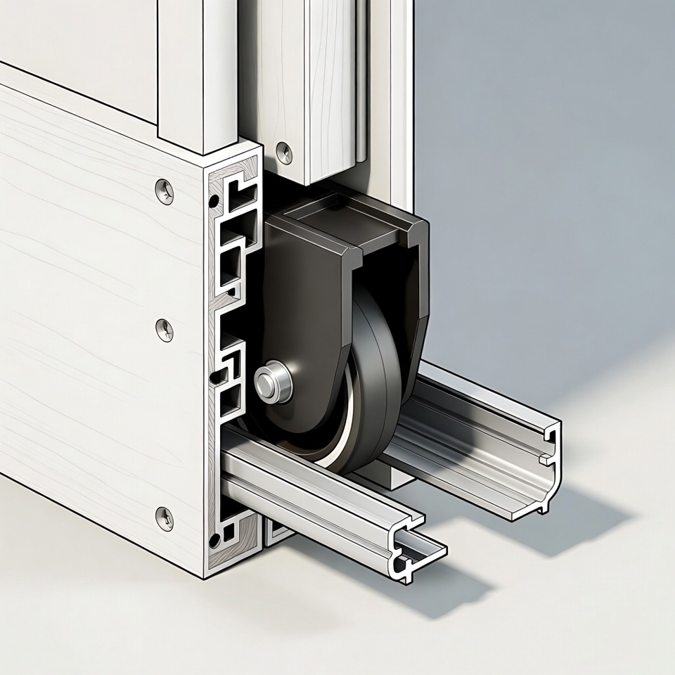  Schuifhordeur schuift niet? Tips van experts om de rollen eenvoudig aan te passen