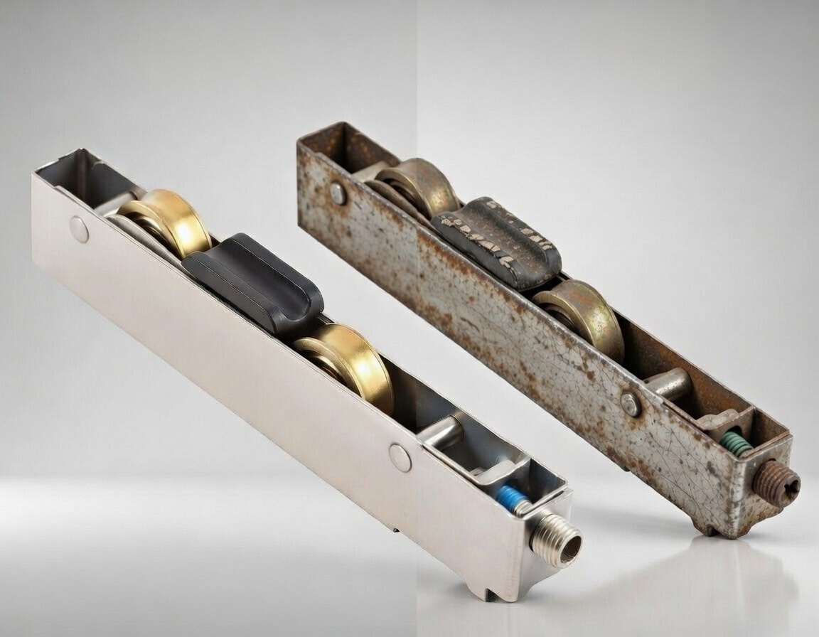  Bescherm uw schuifdeurrollen tegen weersinvloeden en vuilschade