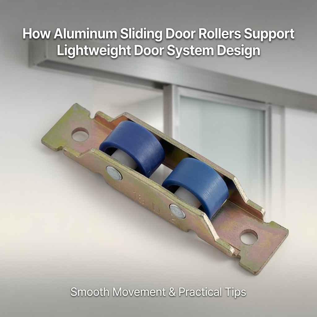  Hoe aluminium schuifdeurrollen het ontwerp van lichtgewicht deursystemen ondersteunen