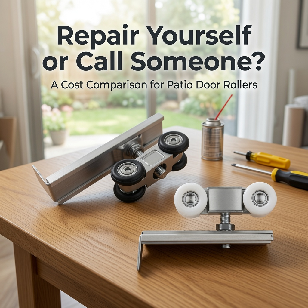  Repair Yourself or Call Someone? A Cost Comparison for Patio Door Rollers