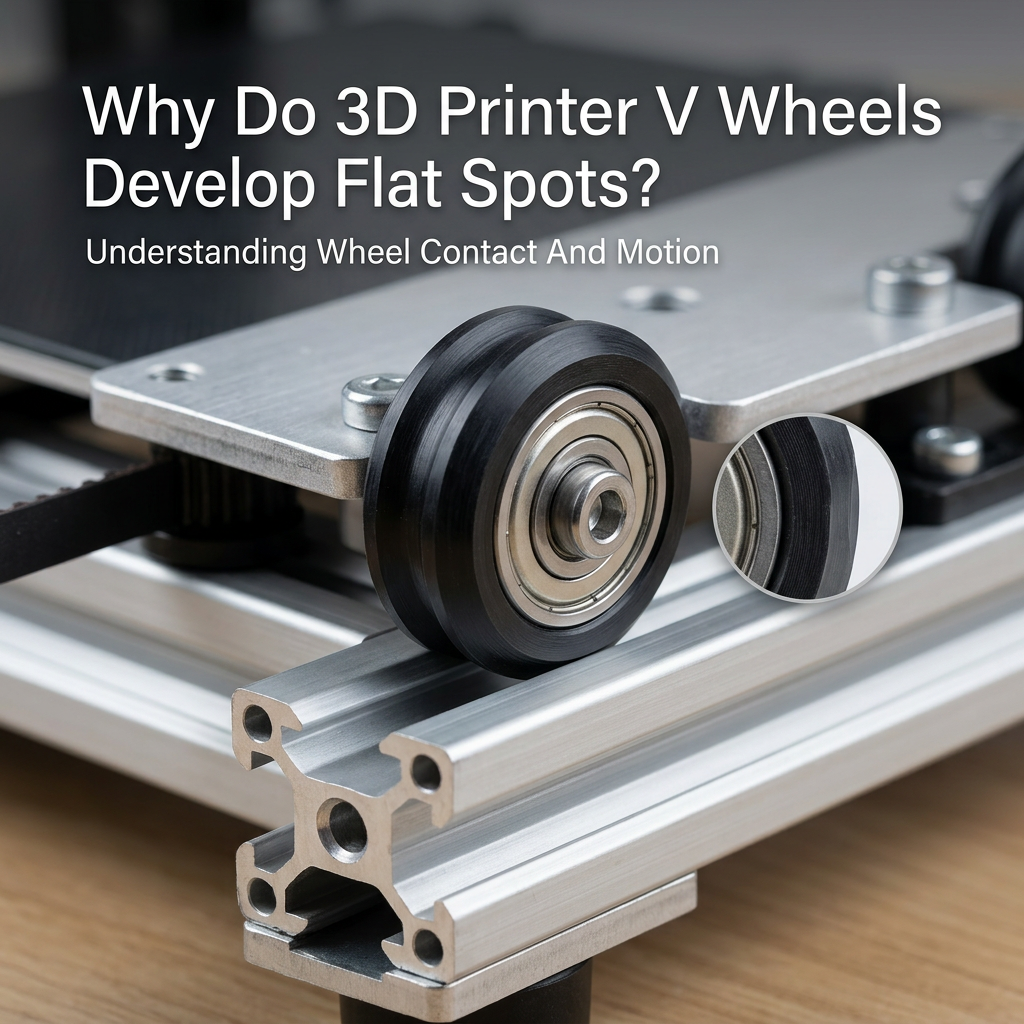  Waarom ontwikkelen V-wielen van 3D-printer vlakke plekken?